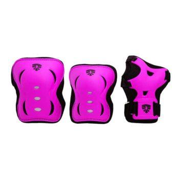 Дитячий комплект захисту Flying Eagle V5 pink