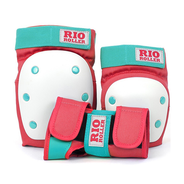 Комплект захисту Rio Roller Triple Pad Set red-mint
