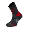 Носки для роликов K2 fitness skate socks black-red