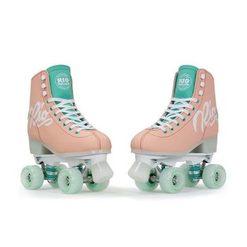 Alternative view of Ролики квады Rio Roller Script peach-green