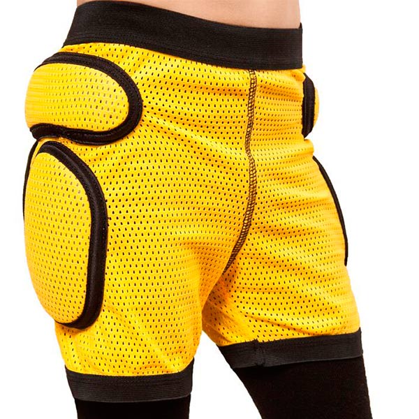 Детские защитные шорты Sport Gear Yellow