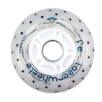 Светящиеся колеса для роликов Flying Eagle Lazerwheels Spark Red