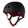 Шлем Triple Eight Brainsaver Rubber Black/Red