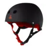 Шлем Triple Eight Brainsaver Rubber Black/Red Шлем Triple Eight Brainsaver Rubber Black/Red