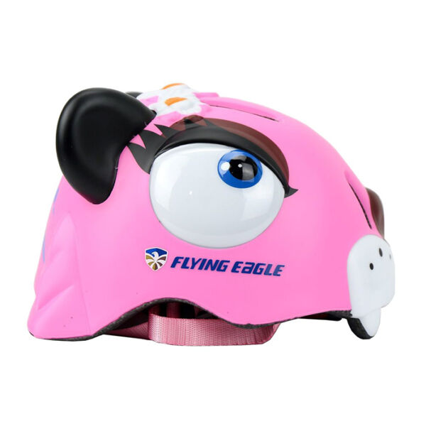 Детский шлем Flying Eagle Monster pink