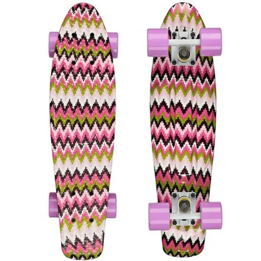 Круізер Candy Boards Candy 22 pink zigzag-lilac