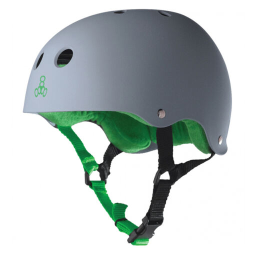 Шлем Triple Eight Brainsaver Rubber Carbon