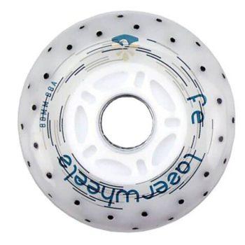 Светящиеся колеса для роликов Flying Eagle Lazerwheels Spark Blue