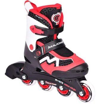 Детские ролики Micro Majority red-black