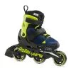 Детские ролики Rollerblade Microblade 3WD 2021 Blue/Lime Детские ролики Rollerblade Microblade 3WD 2021 Blue/Lime
