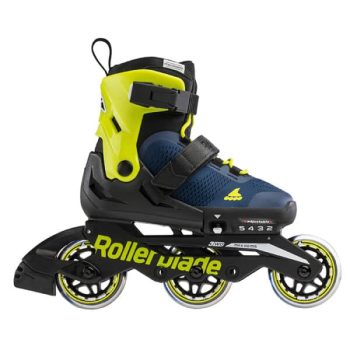 Детские ролики Rollerblade Microblade 3WD 2021 Blue/Lime