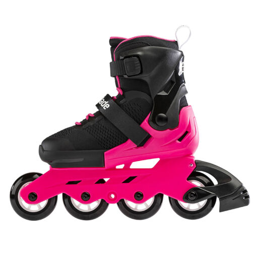 Детские ролики Rollerblade Microblade Black/Neon Pink 2021