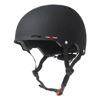 Шлем Triple Eight Gotham Black Rubber