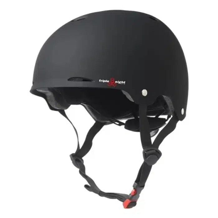 Шлем Triple Eight Gotham Black Rubber Шлем Triple Eight Gotham Black Rubber