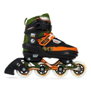 Детские ролики SFR Pixel green-orange