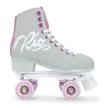 Ролики квады Rio Roller Script grey-purple