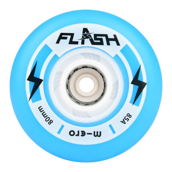 Светящиеся колеса для роликов Micro Flash blue