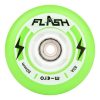 Світящіся колеса для роликів Micro Flash green