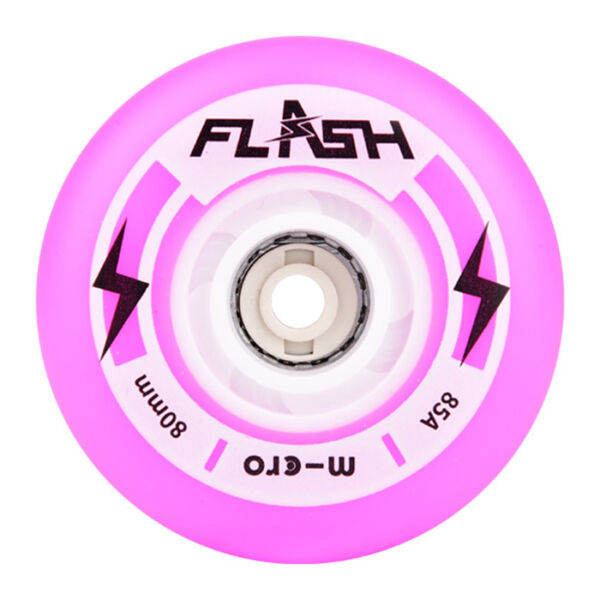 Светящиеся колеса для роликов Micro Flash purple