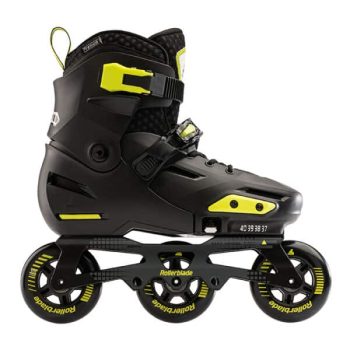 Детские ролики Rollerblade Apex 3WD BLACK/LIME 2022