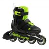 Детские ролики Rollerblade Microblade BLACK_GREEN 2022