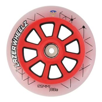 Светящиеся колеса Flying Eagle Lazerwheels Red 125mm