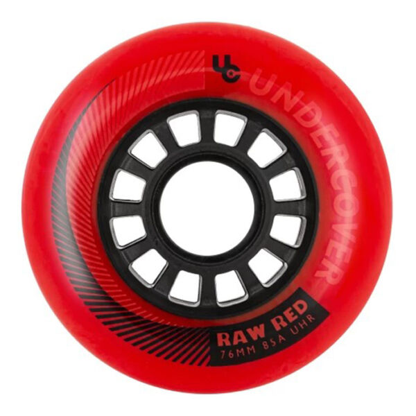 Колеса для роликов UNDERCOVER Raw Red 76mm/85A (4 шт)