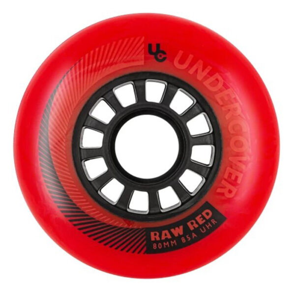 Колеса для роликов UNDERCOVER Raw Red 80mm/85A (4 шт)