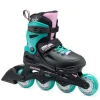 Дитячі ролики Rollerblade Fury black-sea green Дитячі ролики Rollerblade Fury black-sea green