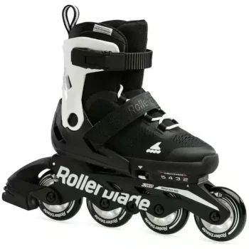 Детские ролики Rollerblade Microblade BLACK/WHITE Детские ролики Rollerblade Microblade BLACK/WHITE