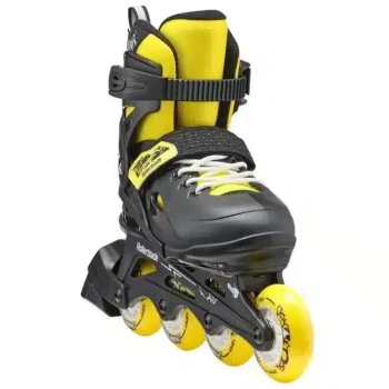 Детские ролики Rollerblade Fury black-yellow