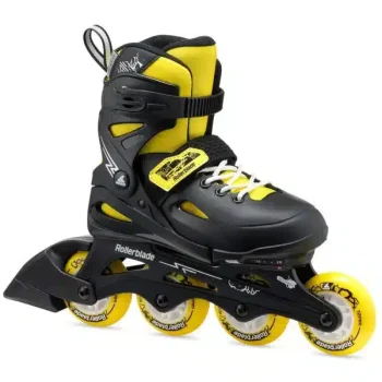 Детские ролики Rollerblade Fury black-yellow