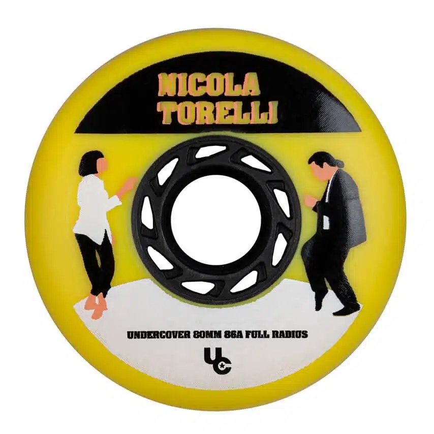 Колеса для роликів UNDERCOVER Nicola Torelli Movie 80mm/86a (4шт) Колеса для роликів UNDERCOVER Nicola Torelli Movie 80mm/86a (4шт)