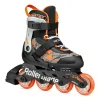 Дитячі роликові ковзани Rollerblade Microblade SL black-orange