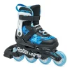 Дитячі роликові ковзани Rollerblade Microblade SL black-sky blue