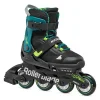 Детские ролики Rollerblade Microblade XT black-petrol green