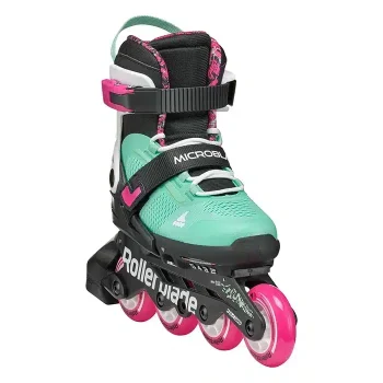 Детские ролики Rollerblade Microblade XT black-sea green
