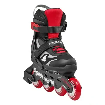 Детские ролики Rollerblade Microblade black-red