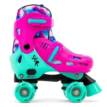 Детские ролики квады SFR Hurricane IV tie dye