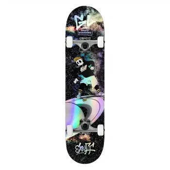Скейтборд Enuff Skully Hologram Mini black Скейтборд Enuff Skully Hologram Mini black