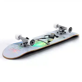 Скейтборд Enuff Skully Hologram white