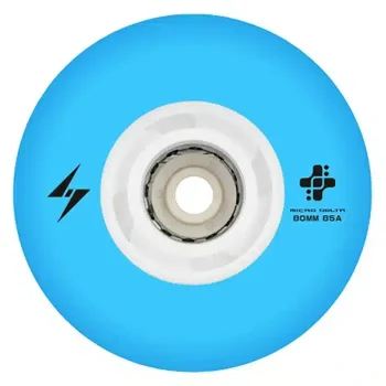 Светящиеся колеса для роликов Micro Flash NEW blue