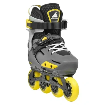 Детские ролики Rollerblade Apex Charcoal/Yellow