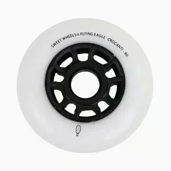 Колеса для роликов Flying Eagle Crocanti white 90mm/88А