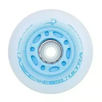 Светящиеся колеса для роликов Flying Eagle Lazerwheels Ultra Blue