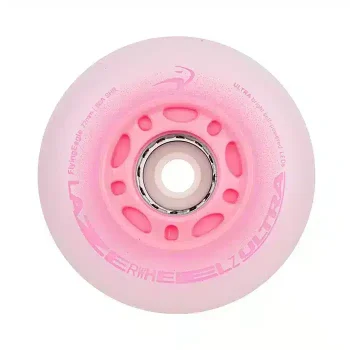 Светящиеся колеса для роликов Flying Eagle Lazerwheels Ultra Pink