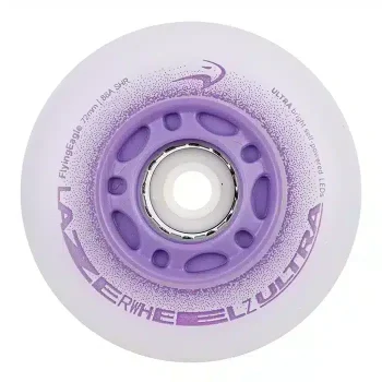 Светящиеся колеса для роликов Flying Eagle Lazerwheels Ultra Purple