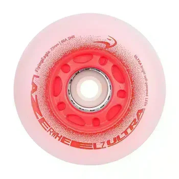 Светящиеся колеса для роликов Flying Eagle Lazerwheels Ultra Red