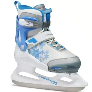 Детские раздвижные коньки Bladerunner Micro Ice G white-blue