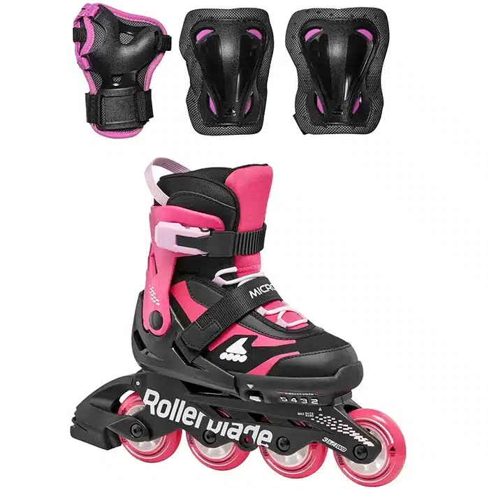 Детские ролики Rollerblade Microblade Combo Black-Pink Детские ролики Rollerblade Microblade Combo Black-Pink